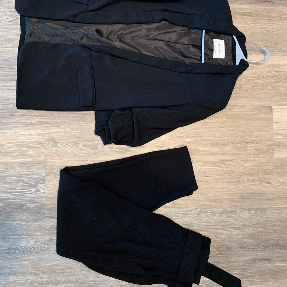 Jacket and pants. Stradivarius. From Europe